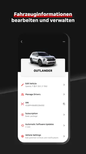 Mitsubishi Motors screenshot