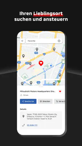Mitsubishi Motors screenshot