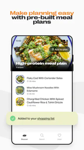 Mob: Meal Planner and Recipes screenshot