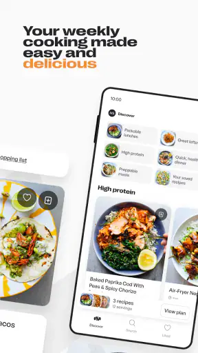 Mob: Meal Planner and Recipes screenshot