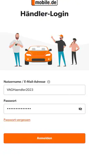mobile.de - Lead Manager screenshot