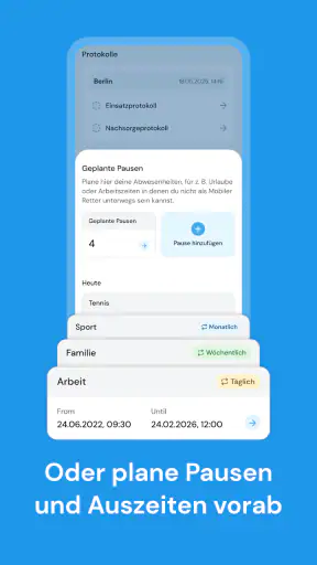 Mobile Retter screenshot