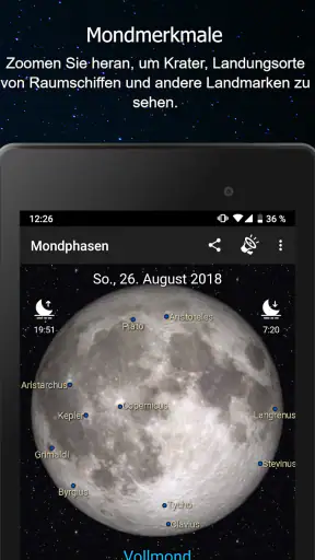 Mondphasen Pro screenshot