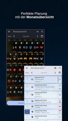 MoonWorx Mondkalender screenshot
