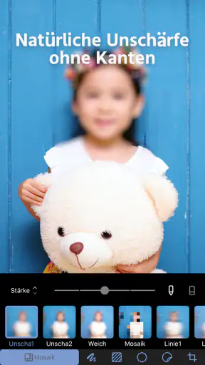 Mosaik+ Foto-Unschärfe screenshot