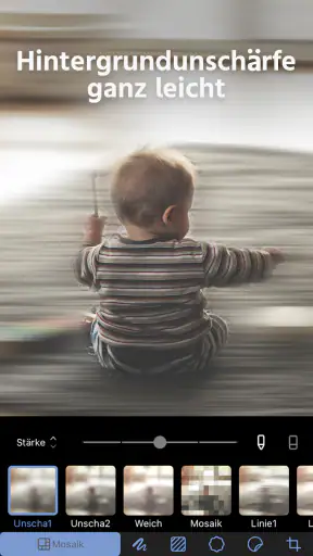 Mosaik+ Foto-Unschärfe screenshot