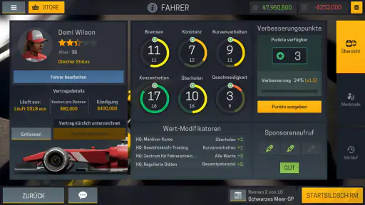 Motorsport Manager Mobile 2 screenshot
