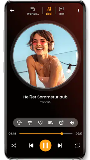 Musikspieler screenshot
