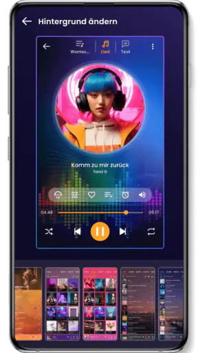 Musikspieler screenshot