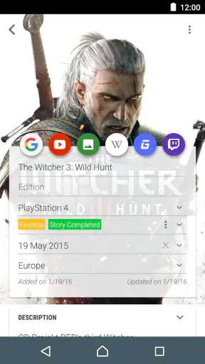 My Game Collection PREMIUM screenshot