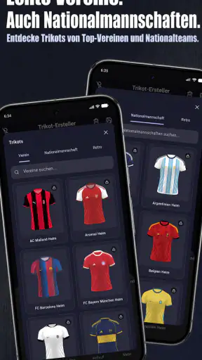 My Jersey - Football Designer screenshot