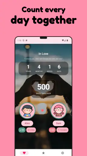 My Love: In Love Days Counter screenshot