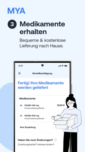 MYA - E-Rezept & Medikamente screenshot