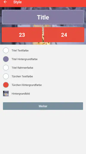 MyAdvent screenshot