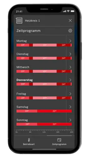 MyBuderus screenshot