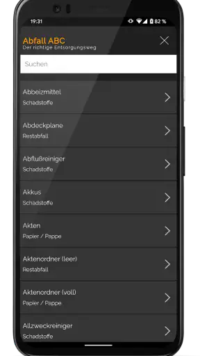 MyMüll.de - Abfall App screenshot