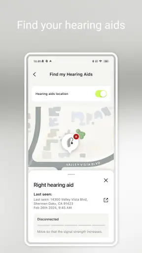 myPhonak screenshot