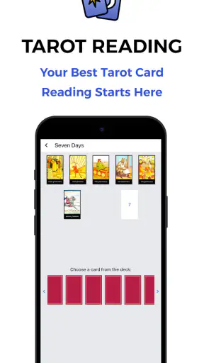 Mystic Tarot Reading & Cards screenshot