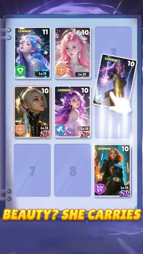 Mythic Maidens: Card Clash screenshot