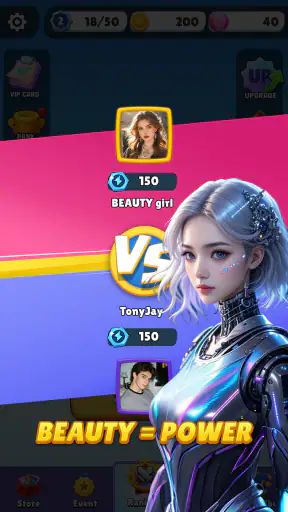 Mythic Maidens: Card Clash screenshot