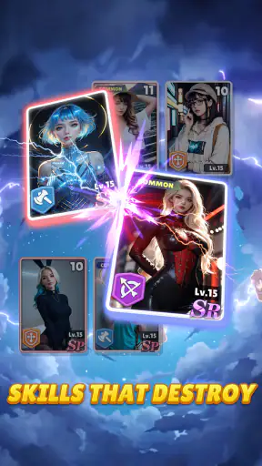 Mythic Maidens: Card Clash screenshot