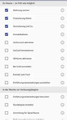 myUFR - Universität Freiburg screenshot