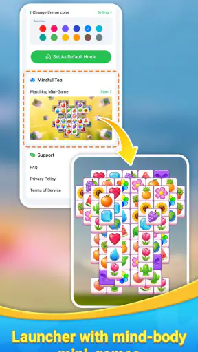 Nature Trio: Relax Launcher screenshot
