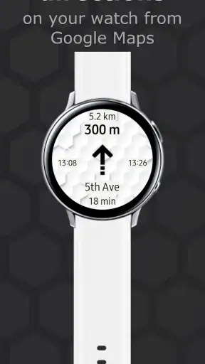 Navigation for watch screenshot