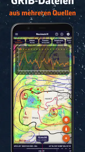 NavimetriX – Wetterrouting screenshot