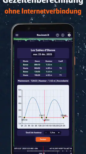 NavimetriX – Wetterrouting screenshot