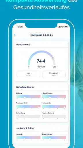 Neurodermitis App Nia screenshot