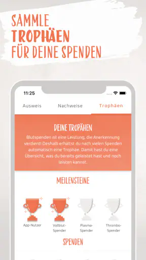 NEXUS Spende App screenshot