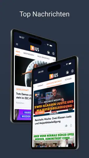 NIUS - Nachrichten & Meinungen screenshot