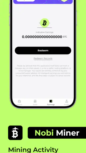 Nobi Miner: Cloud-Miner screenshot