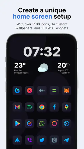 Nova Dark Icon Pack screenshot