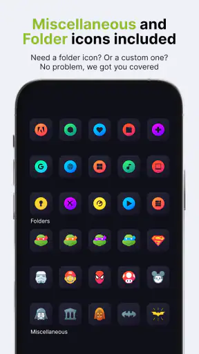 Nova Dark Icon Pack screenshot