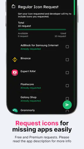 Nova Dark Icon Pack screenshot