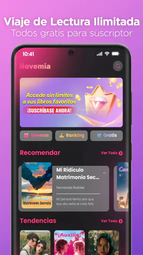 Novemia - Web novels & Romance screenshot