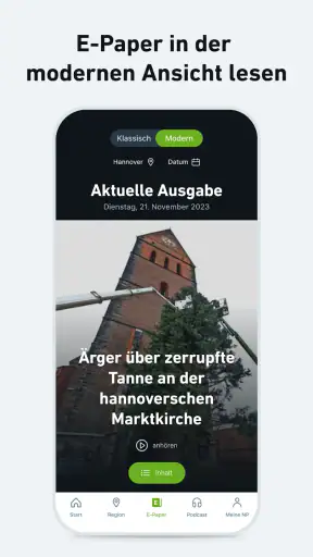 NP - Nachrichten und Podcast screenshot