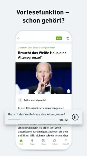 NP - Nachrichten und Podcast screenshot