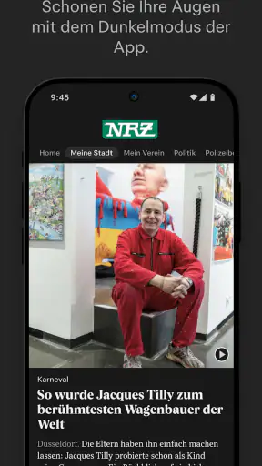NRZ News screenshot