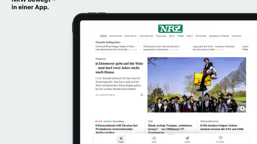 NRZ News screenshot