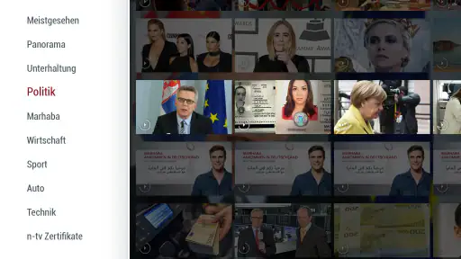 ntv Nachrichten für TV screenshot