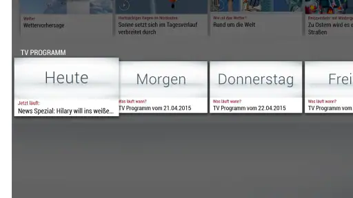 ntv Nachrichten für TV screenshot