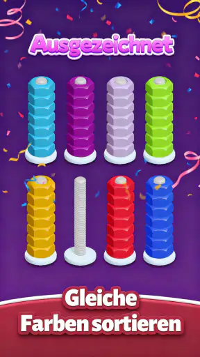 Nut Sort:Color Puzzle Game screenshot