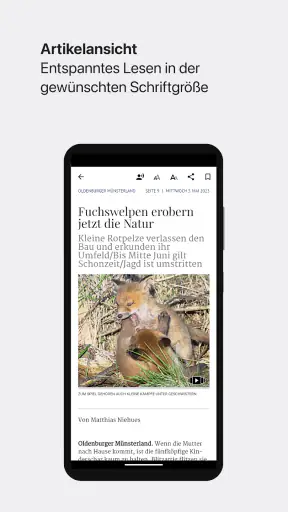 OM-E-Paper screenshot
