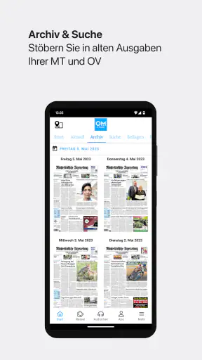 OM-E-Paper screenshot
