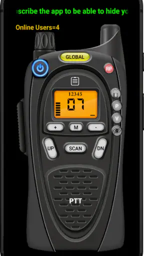 Online Walkie Talkie Pro screenshot