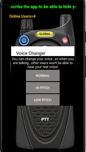 Online Walkie Talkie Pro screenshot