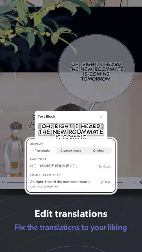 OpenToon - Manga Übersetzer screenshot